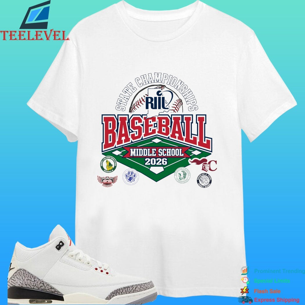 Riil Baseball Middle School State Championships 2026 Shirt