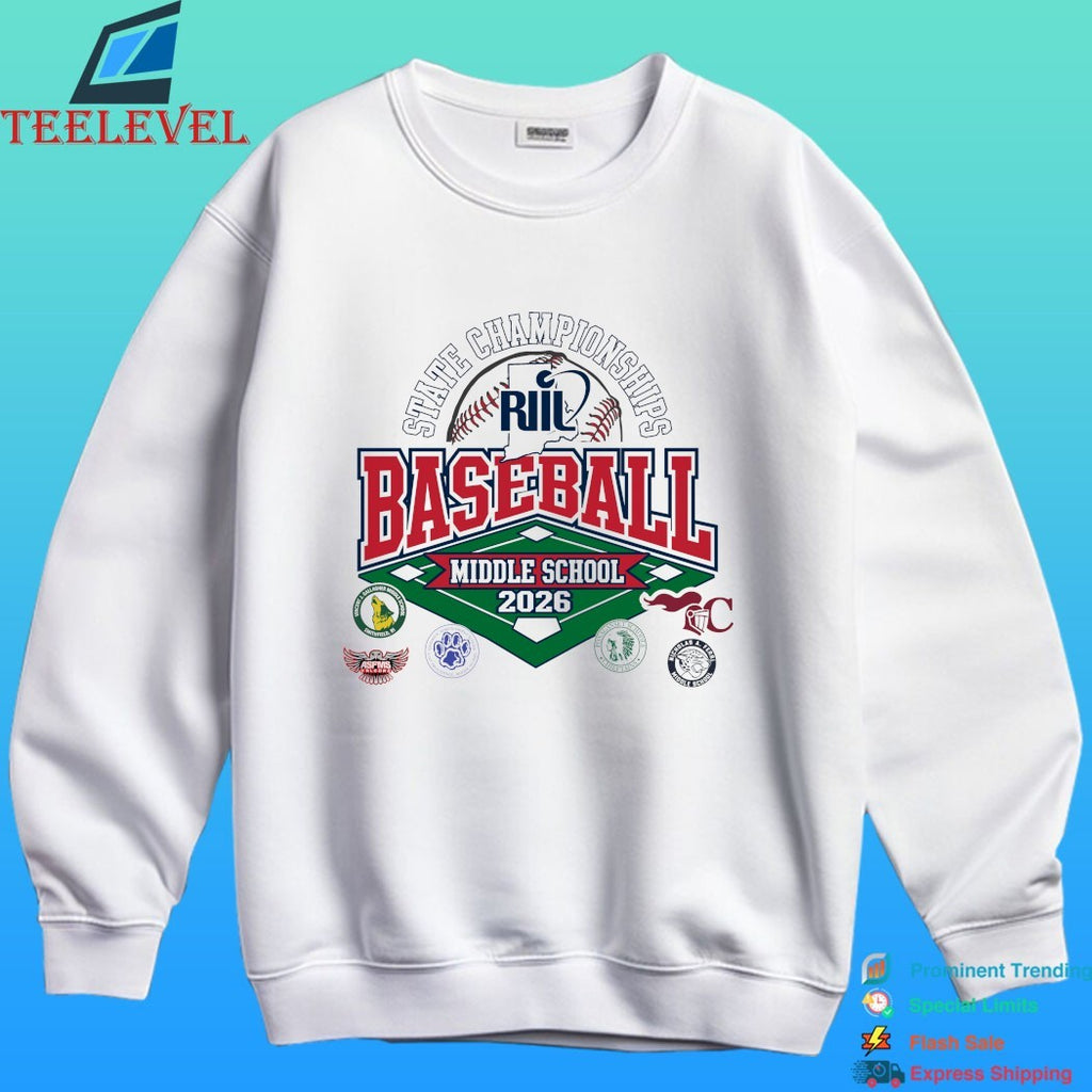 Riil Baseball Middle School State Championships 2026 Shirt