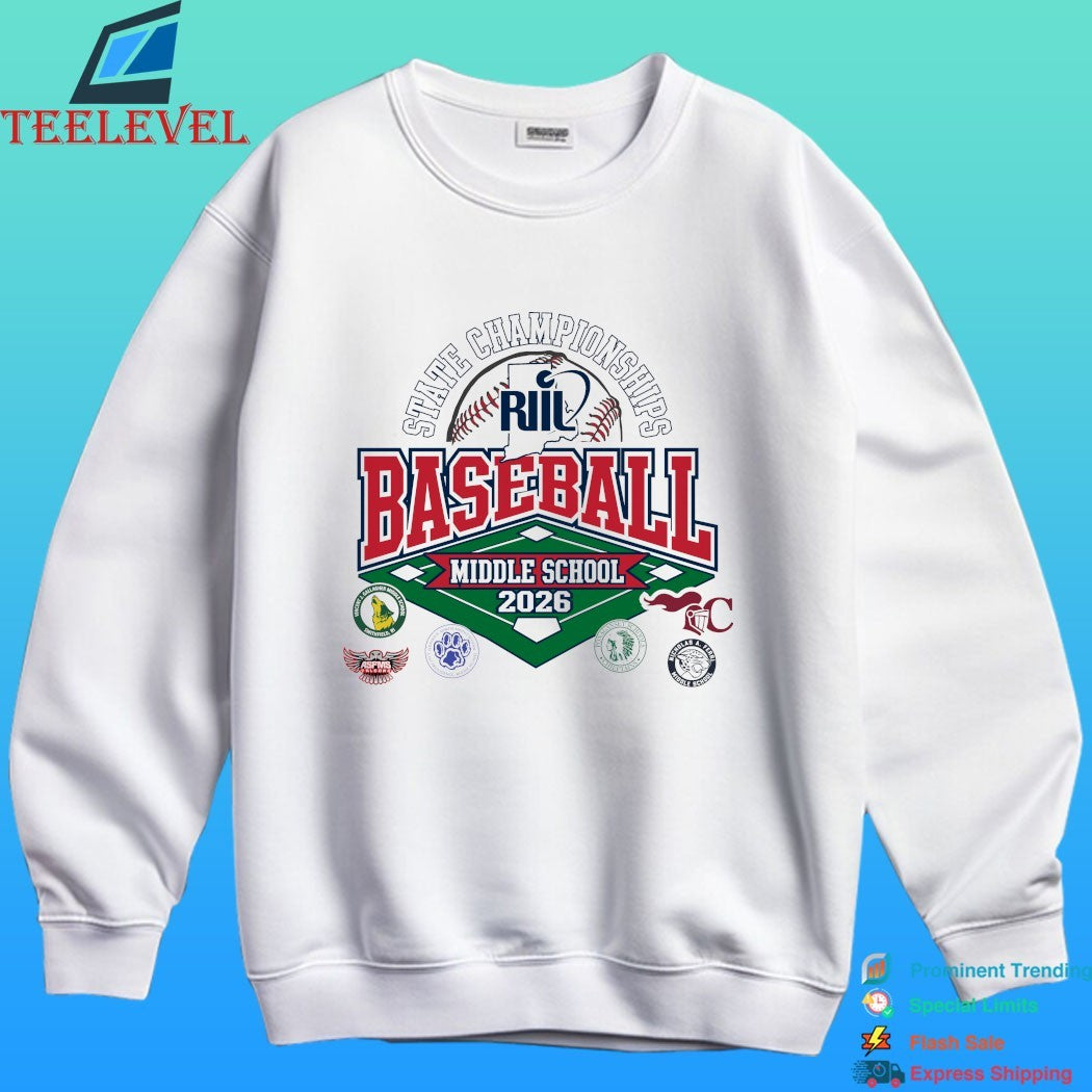 Riil Baseball Middle School State Championships 2026 Shirt