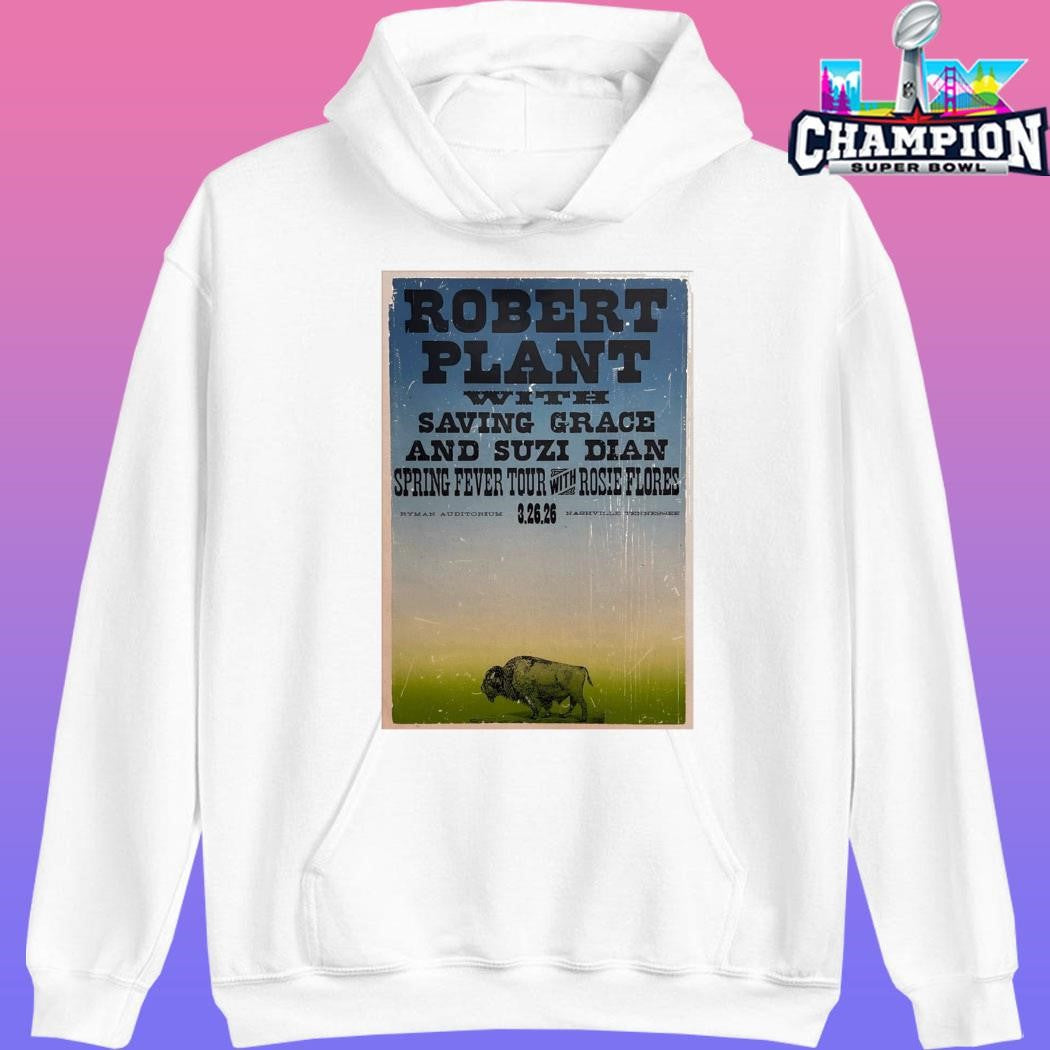 Robert Plant 3 26 2026 Nashville Tn Shirt