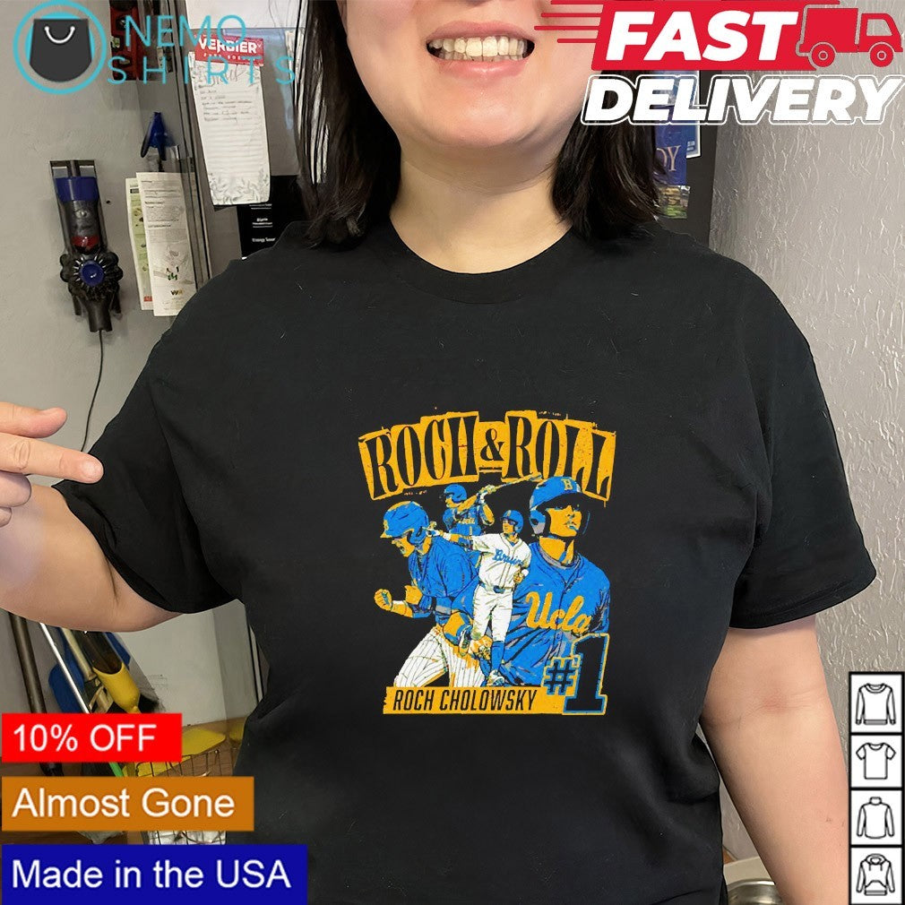 Roch & Roll Roch Cholowsky Ucla Bruins player graphic shirt