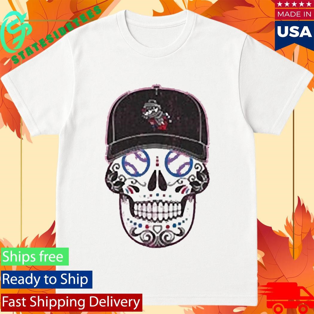Rocket City Trash Pandas Sugar Skull Shirt