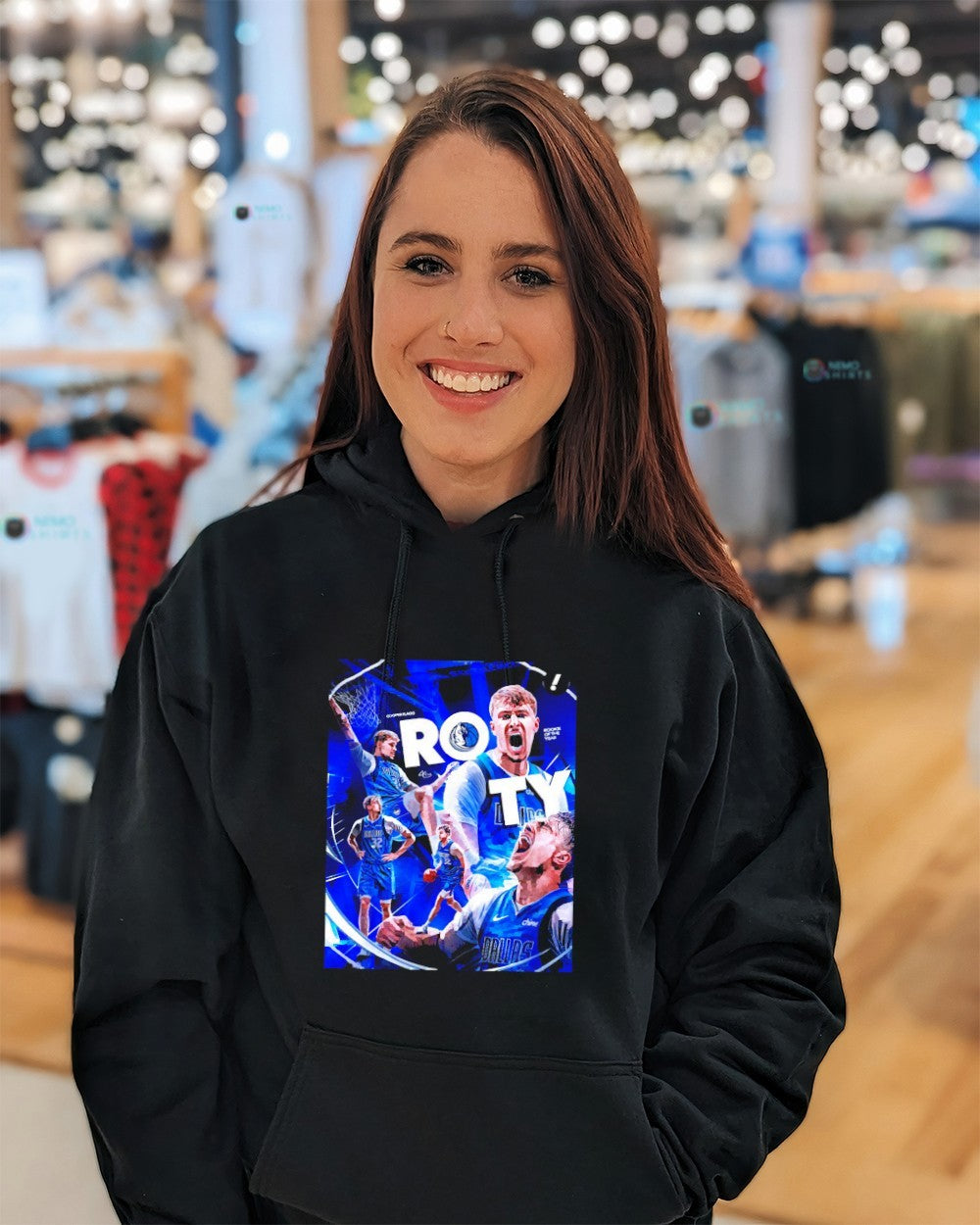 Rookie of the year Cooper Flagg Dallas Mavericks collage shirt