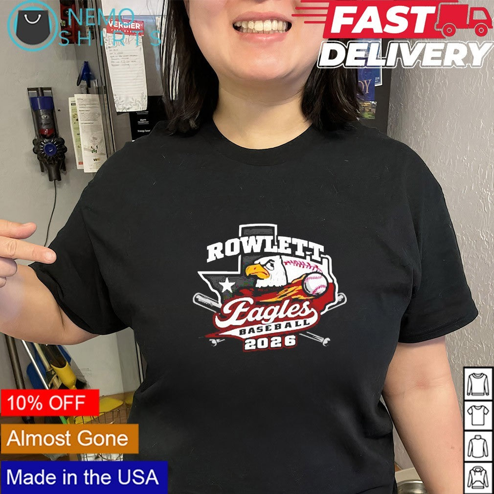 Rowlett HS Eagle baseball 2026 Playoffs shirt