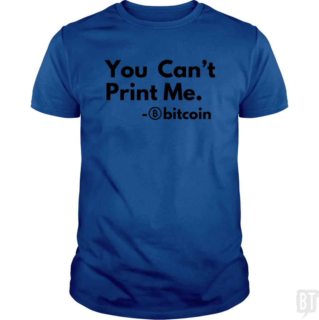 You Can’t Print Me