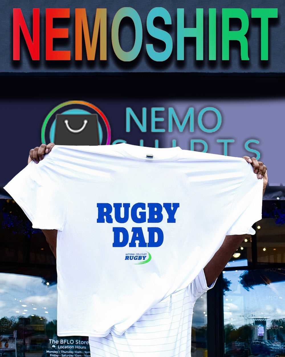 Rugby dad National Collegiate Rugby 2026 shirt