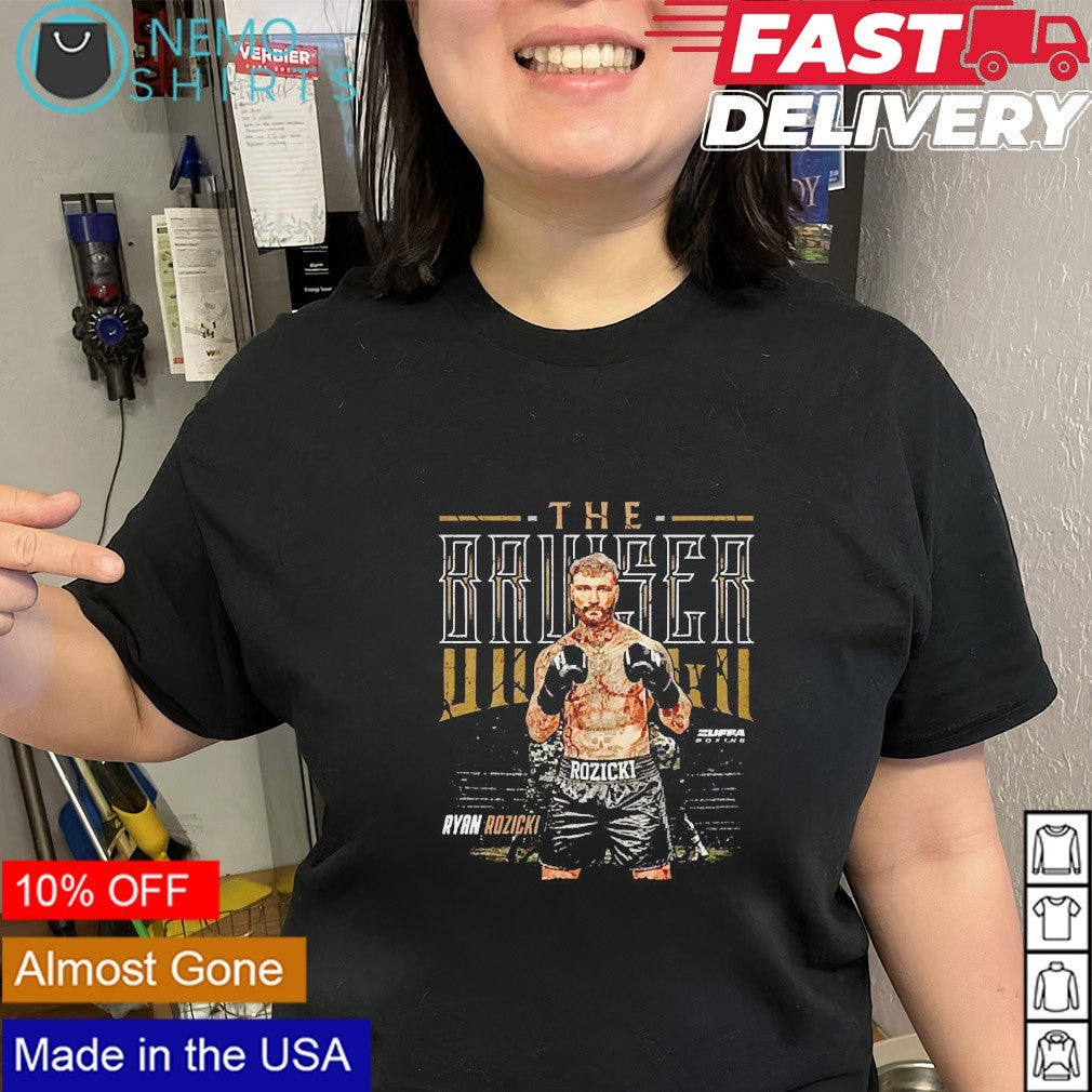 Ryan Rozicki Zuffa boxing the Bruiser shirt