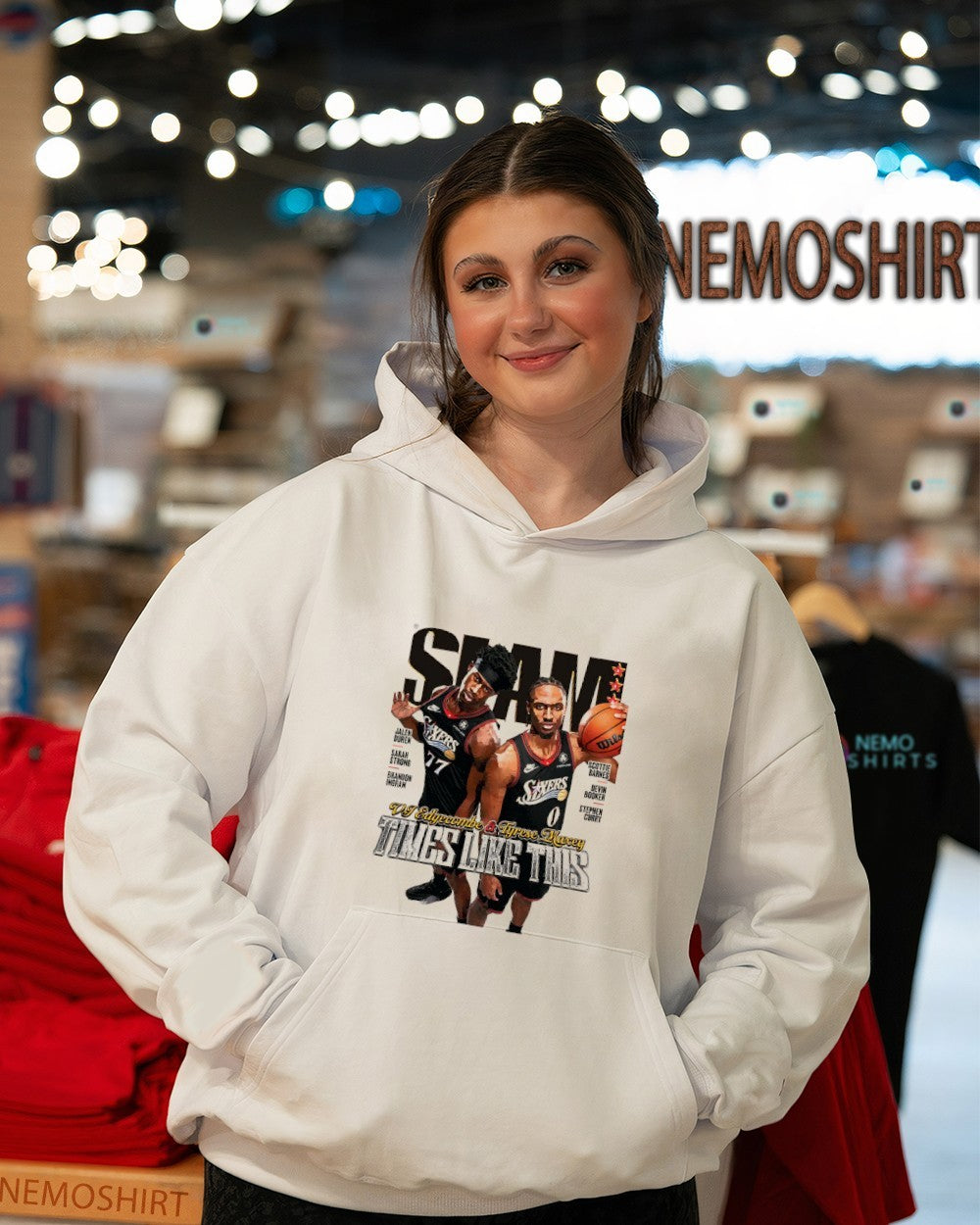 SLAM Tyrese Maxey and VJ Edgecombe Philadelphia 76ers times like this shirt