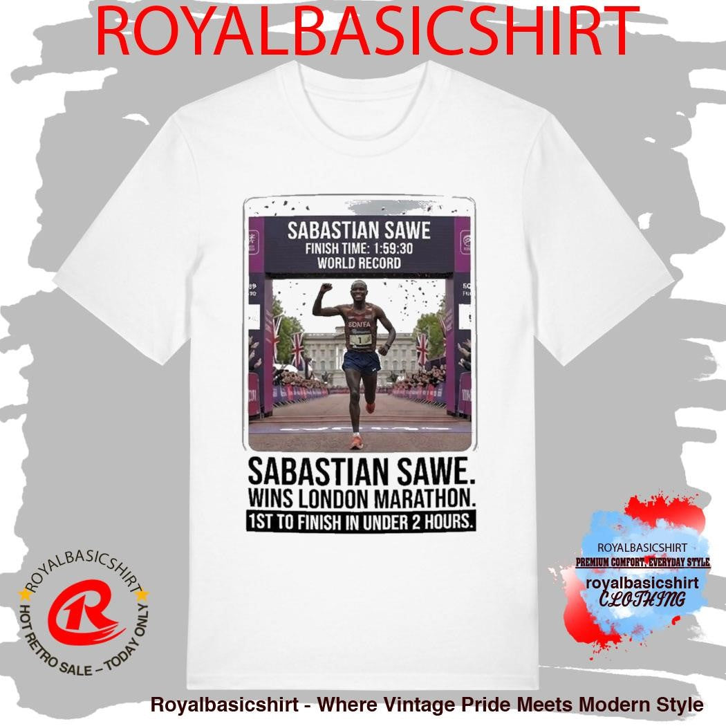 Sabastian Sawe Wins London Marathon Shirt