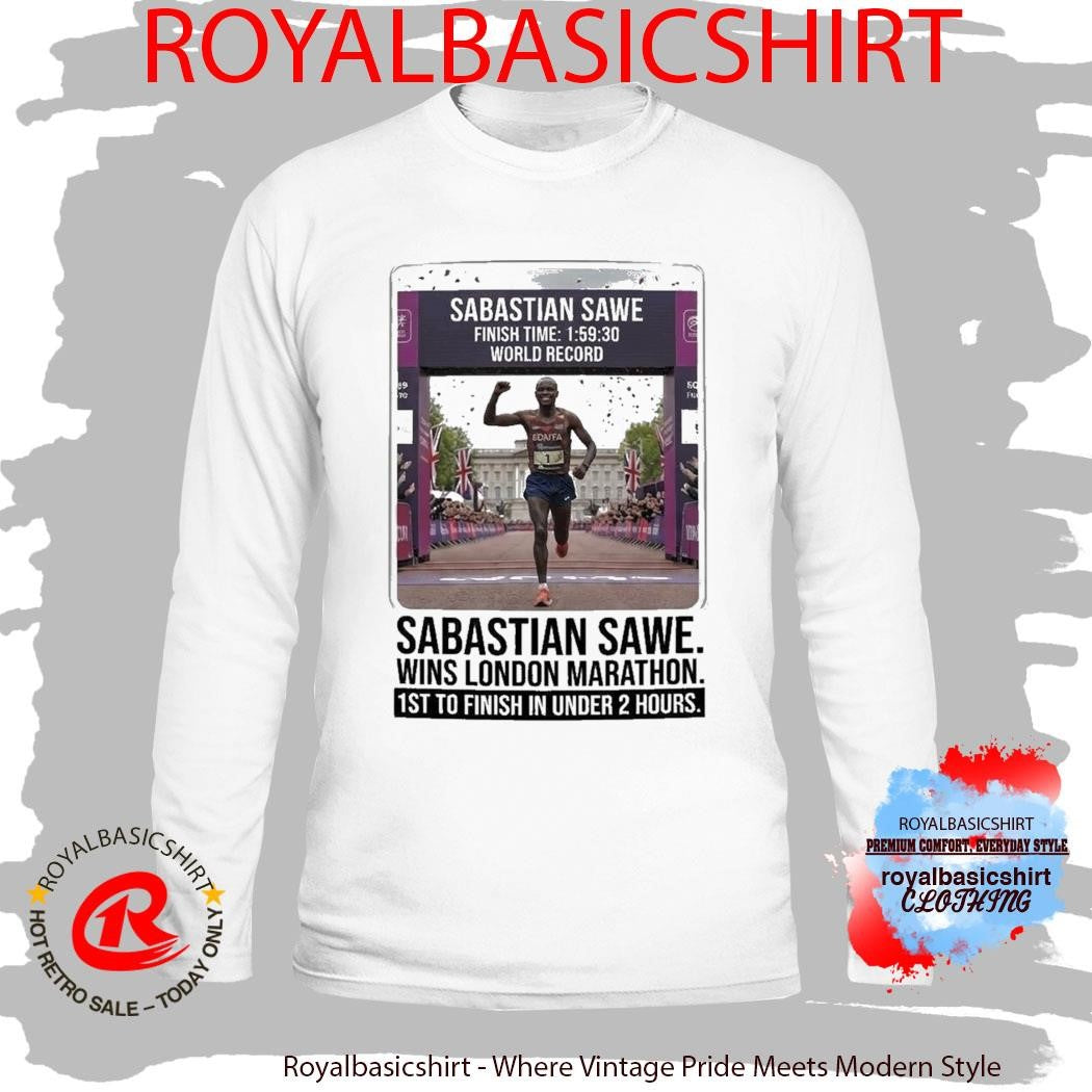 Sabastian Sawe Wins London Marathon Shirt