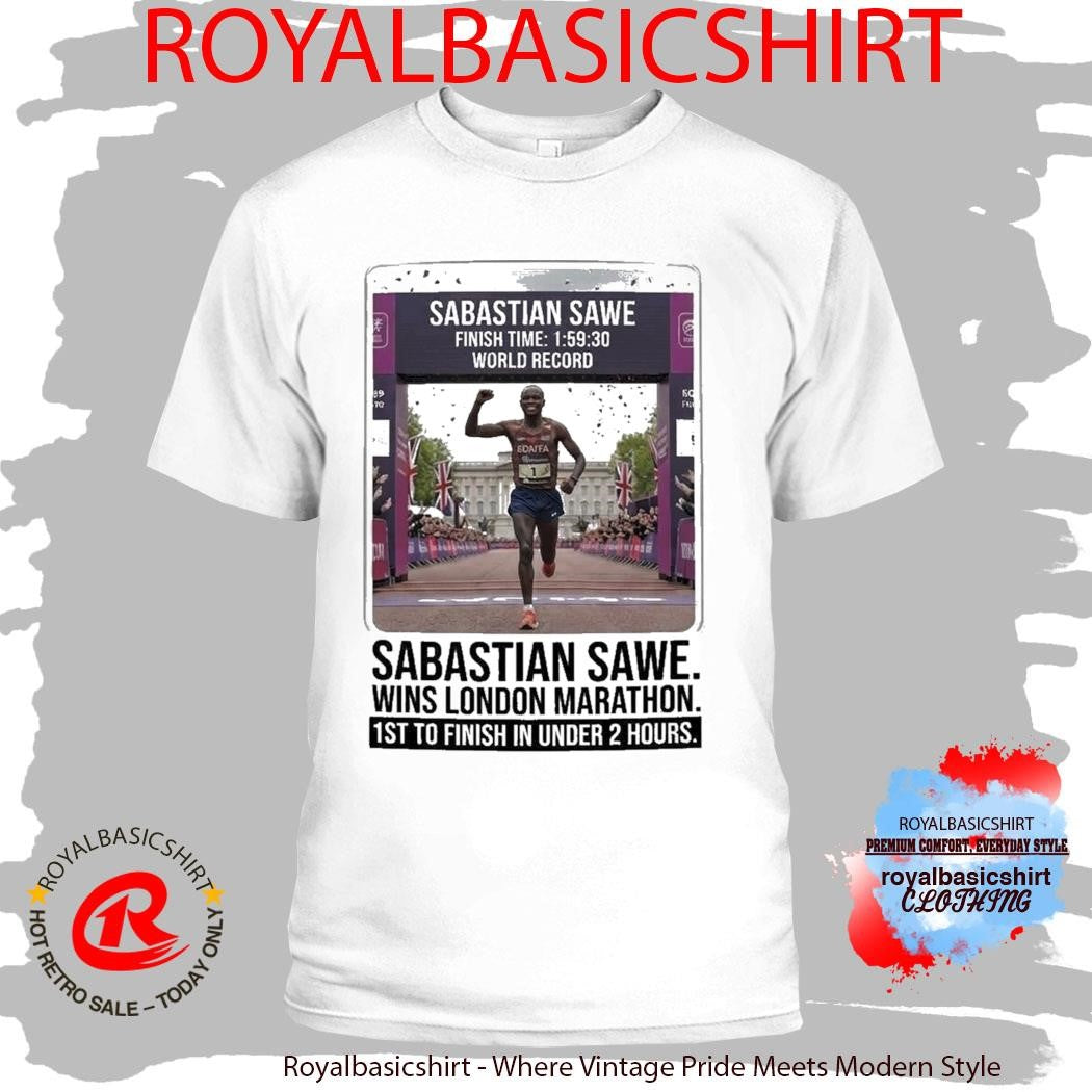 Sabastian Sawe Wins London Marathon Shirt