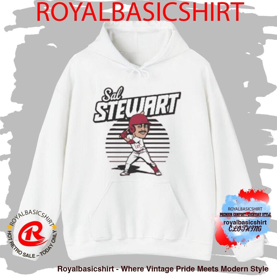 Sal Stewart Caricature Toon Cincinnati Baseball Shirt
