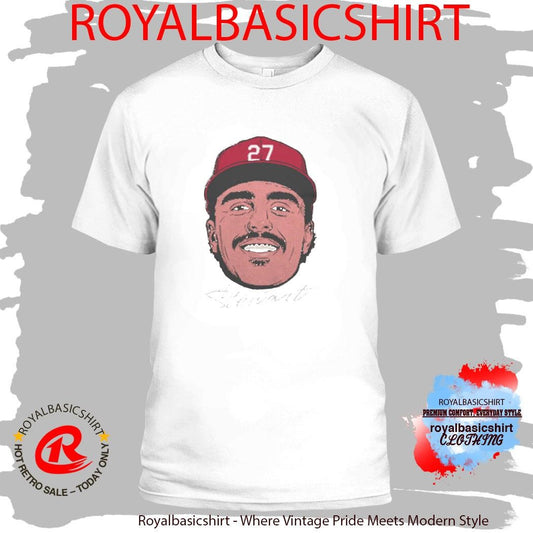Sal Stewart Cincinnati Big Face Caricature Shirt