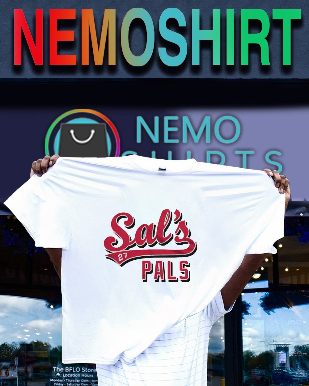 Sal’s Pals Sal Stewart Cincinnati Reds shirt