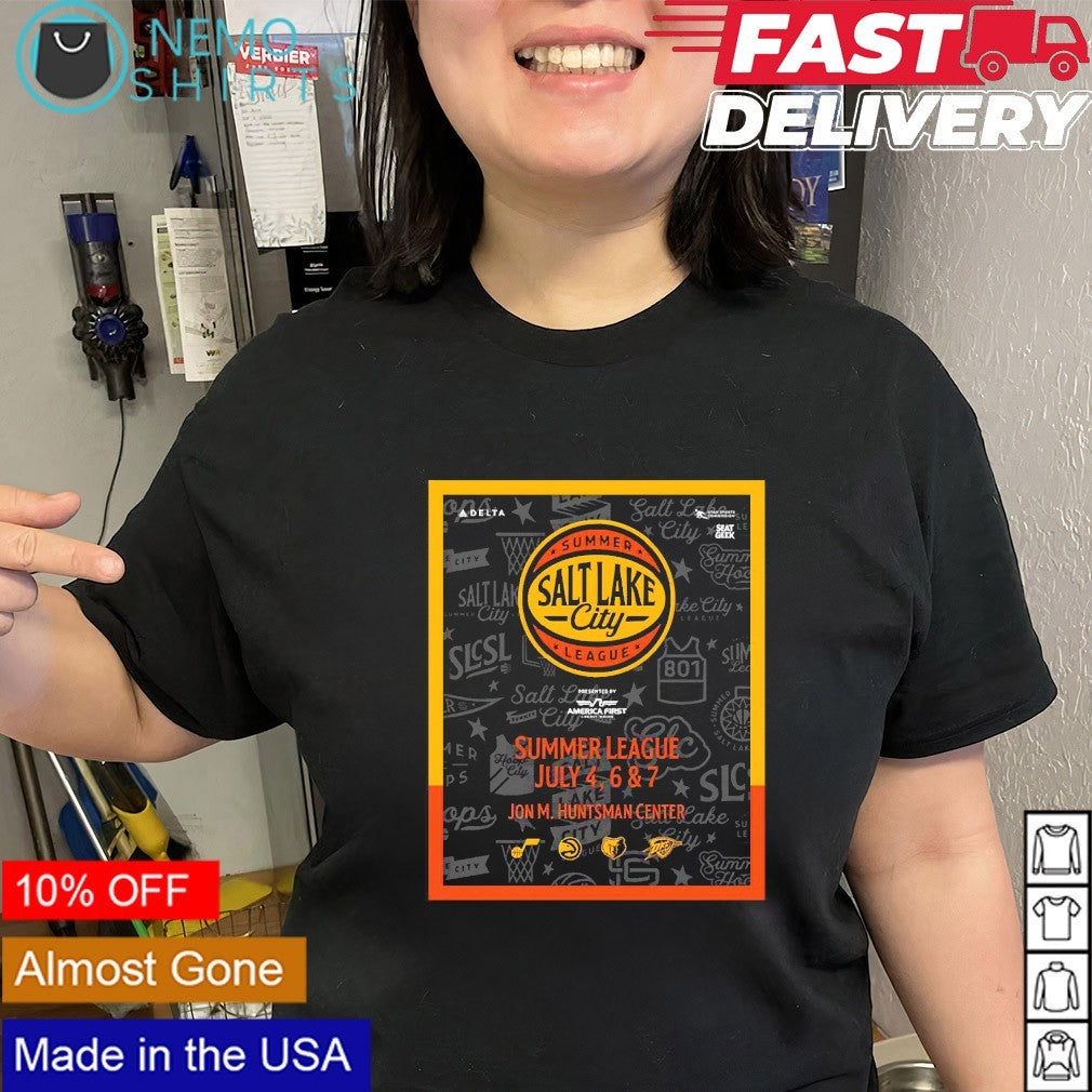 Salt Lake City summer league Jon M. Huntsman Center shirt