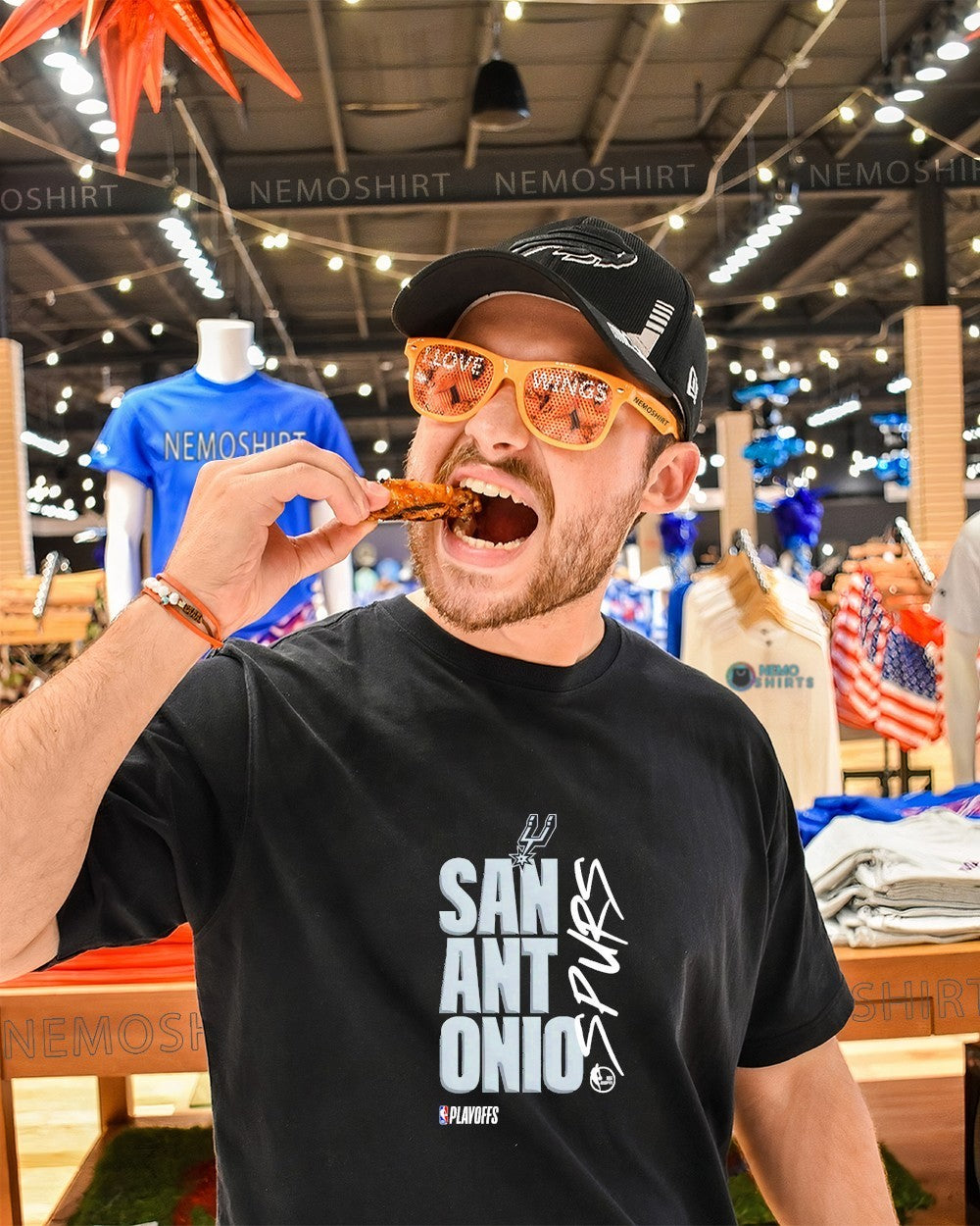 San Antonio Spurs 2026 NBA Playoffs logo shirt