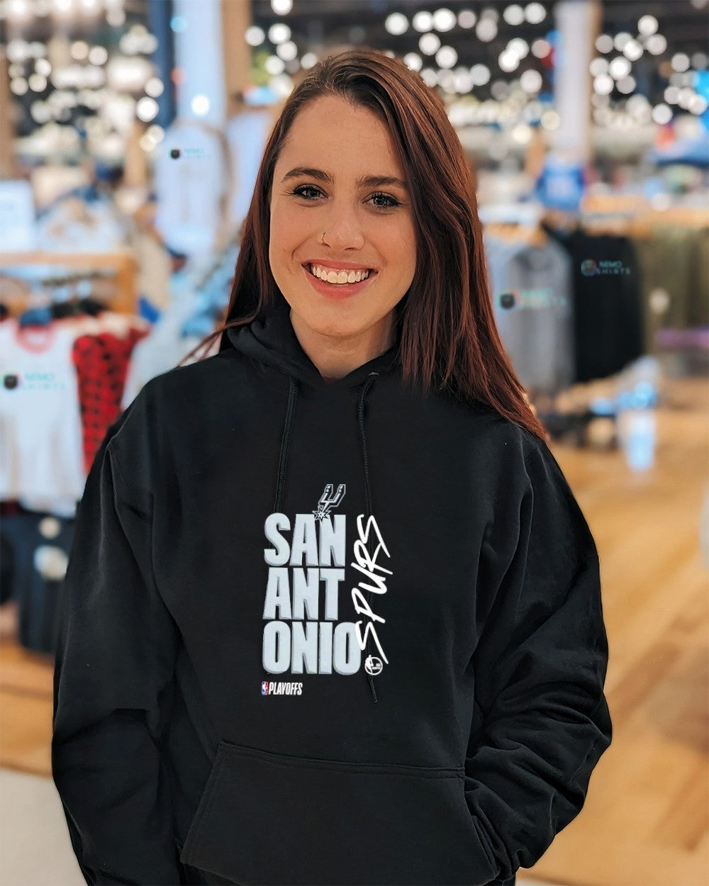 San Antonio Spurs 2026 NBA Playoffs logo shirt