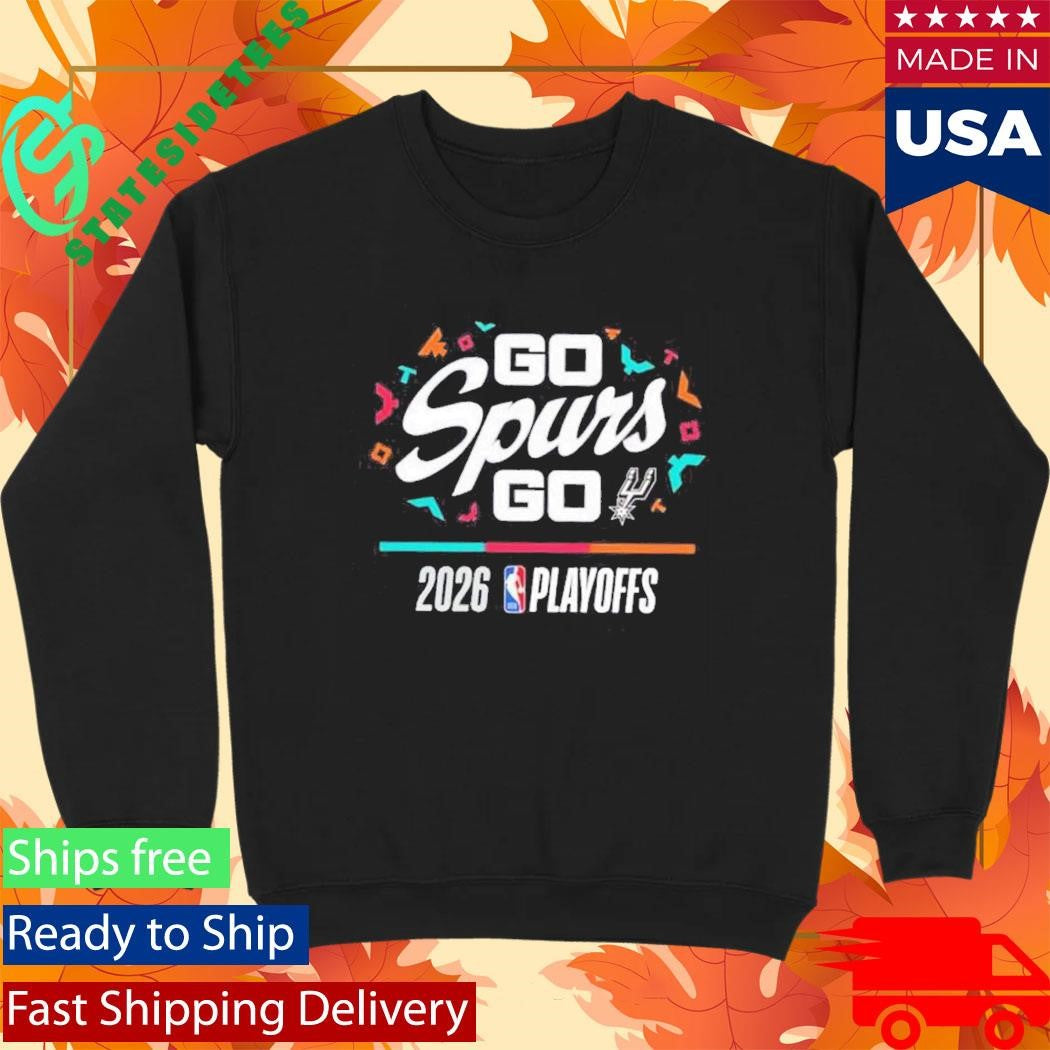 San Antonio Spurs 2026 Playoff Go Spurs Go Vintage Shirt