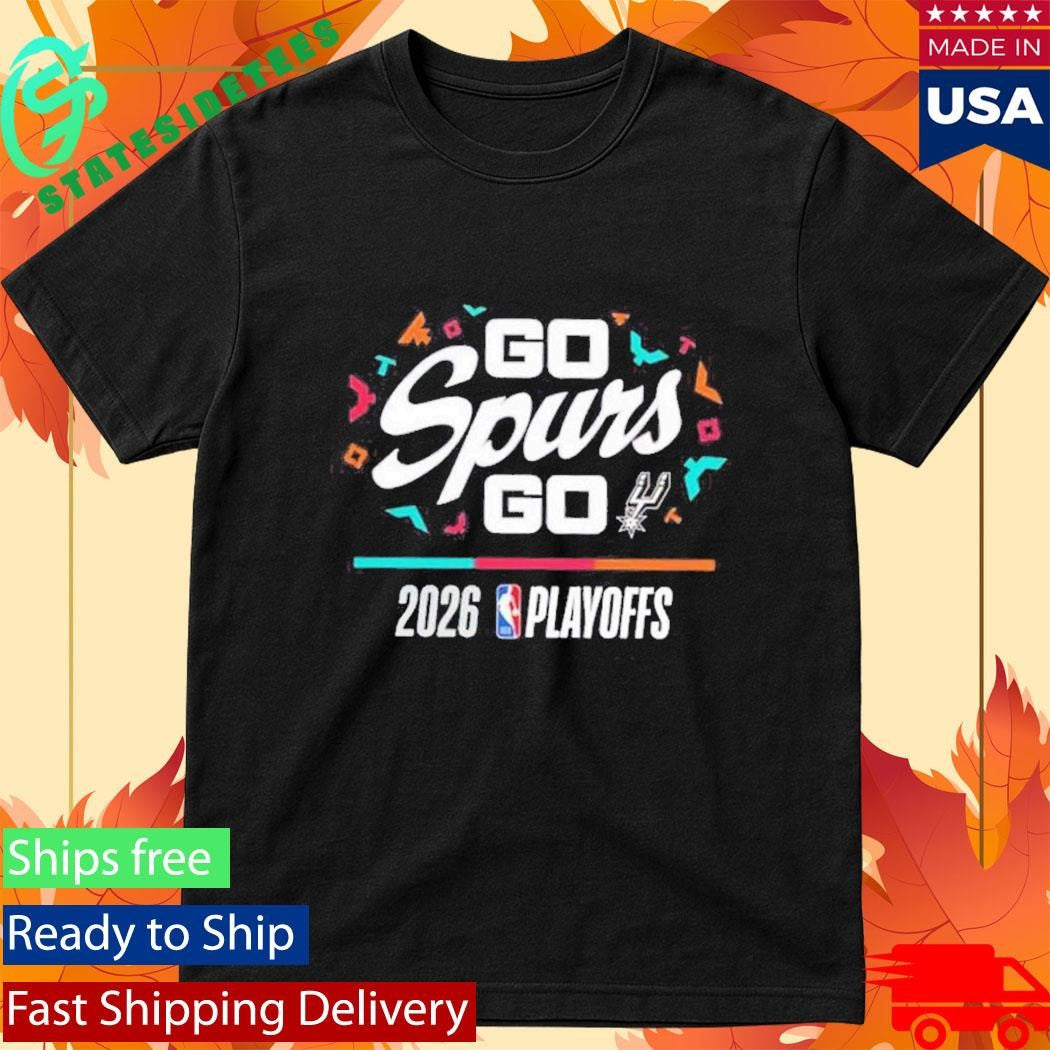 San Antonio Spurs 2026 Playoff Go Spurs Go Vintage Shirt