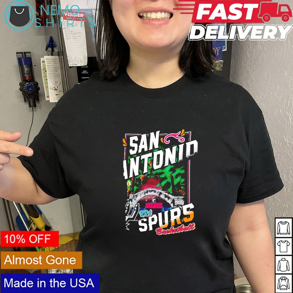 San Antonio Spurs 2026 Playoffs riverwalk postcard shirt