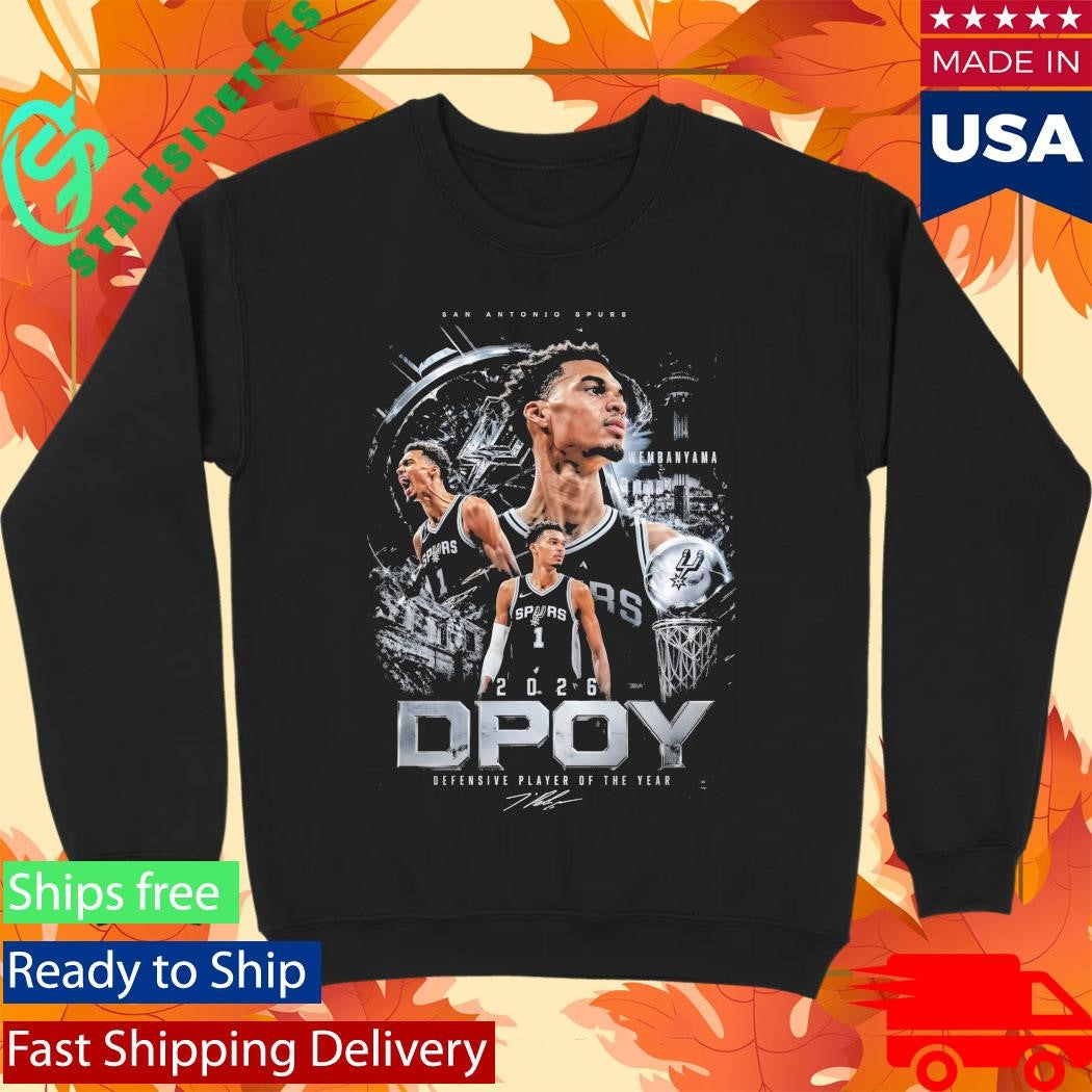 San Antonio Spurs Dpoy Defensive Player Of The Year 2026 Shirt