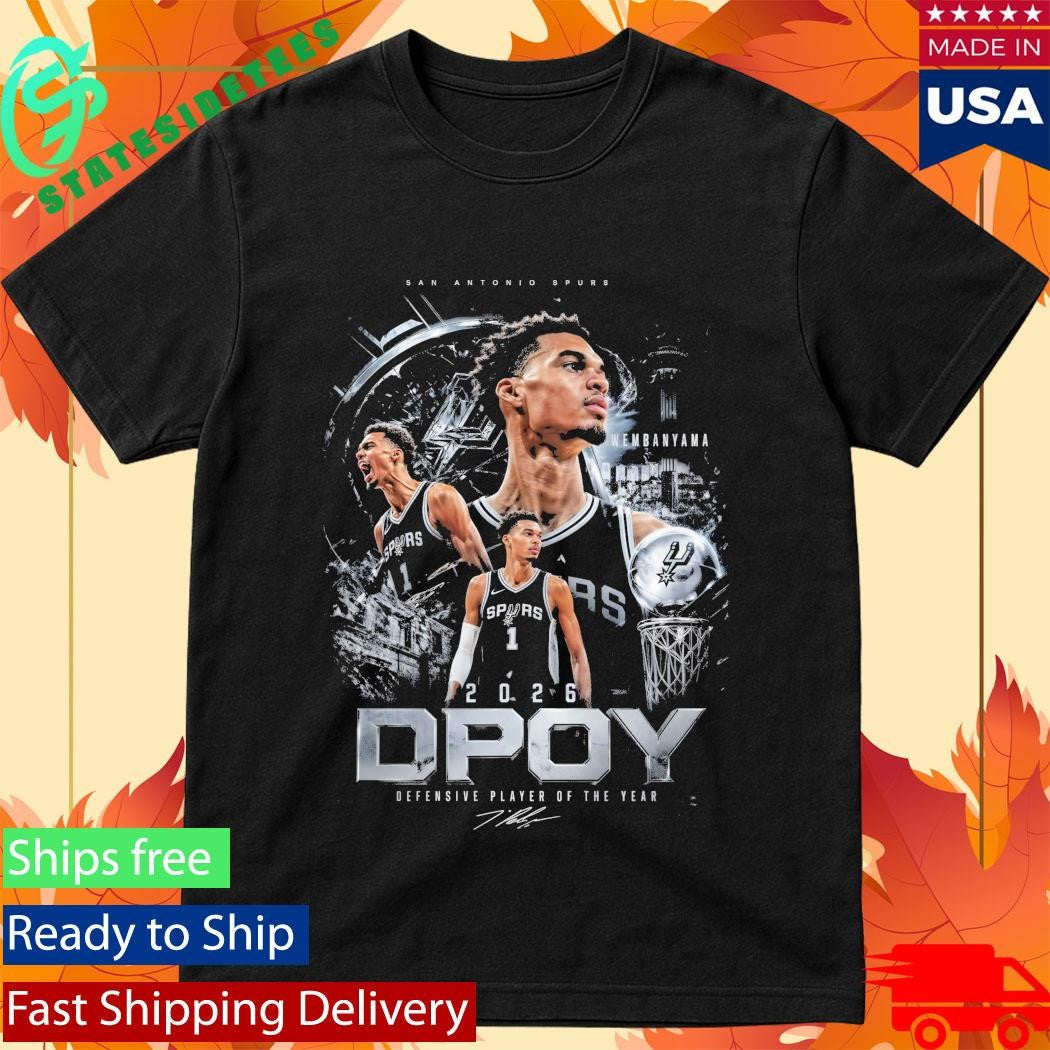 San Antonio Spurs Dpoy Defensive Player Of The Year 2026 Shirt