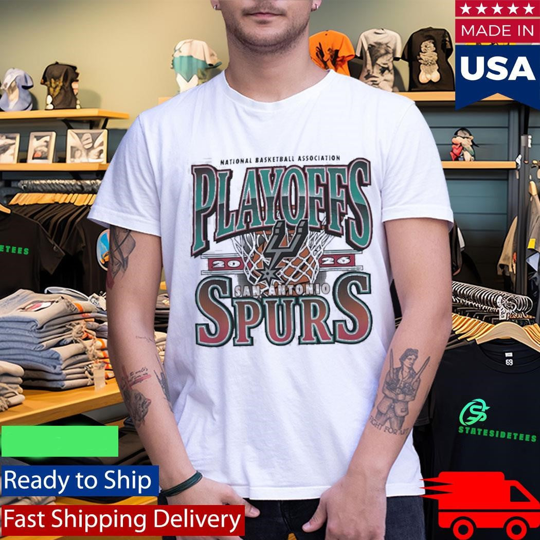 San Antonio Spurs National Basketball Asociation Playoffs 2026 Vintage Shirt