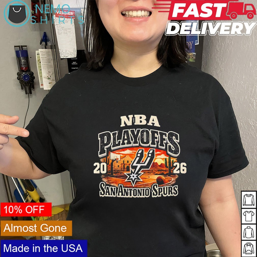 San Antonio Spurs basketball 2026 NBA Playoffs shirt