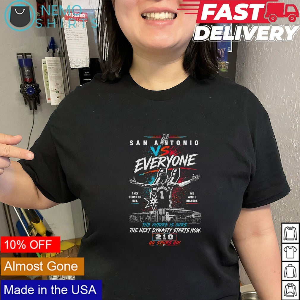 San Antonio Spurs vs everyone the future is ours 2026 NBA Playoffs shirt