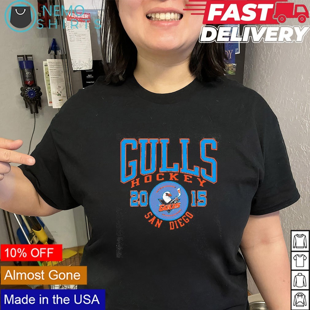 San Diego Gulls hockey 2015 shirt