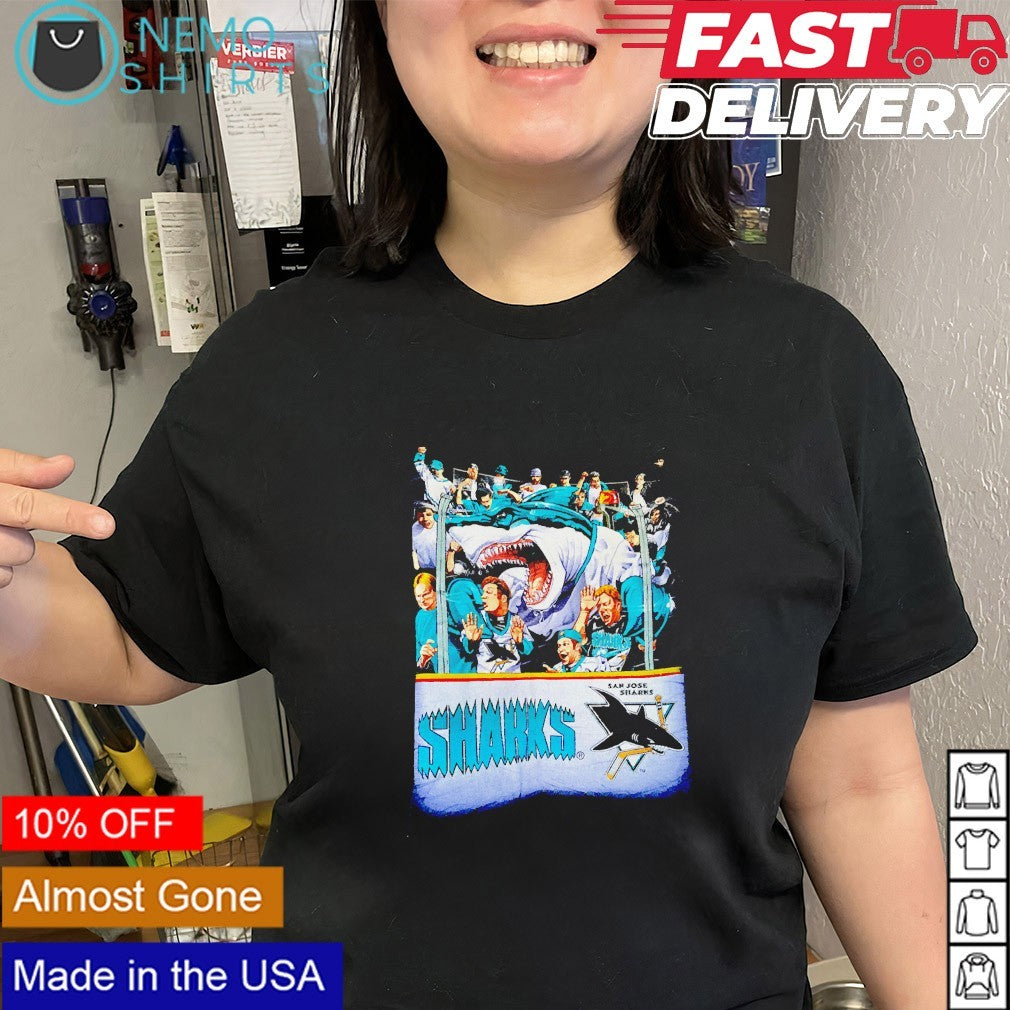 San Jose Sharks vintage 1990s shirt