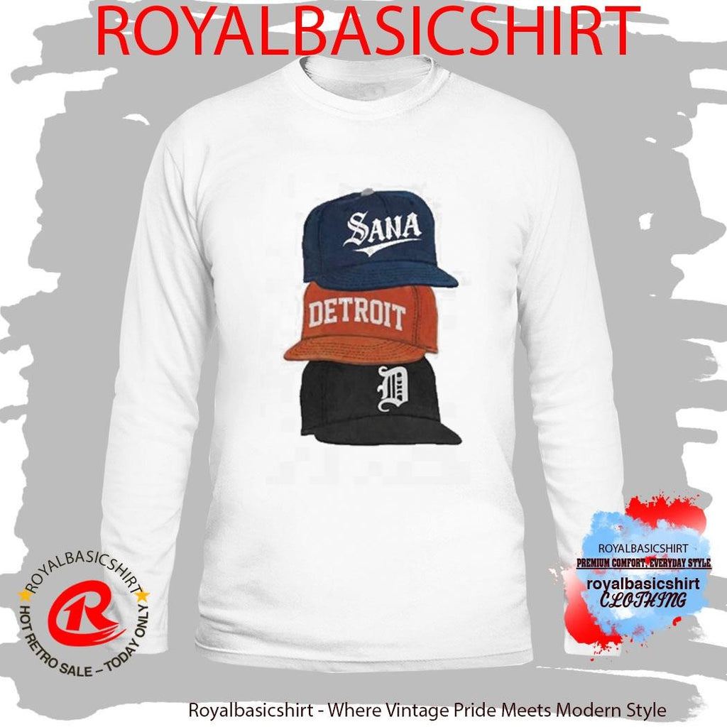 Sana Detroit Baseball Cap Shirt