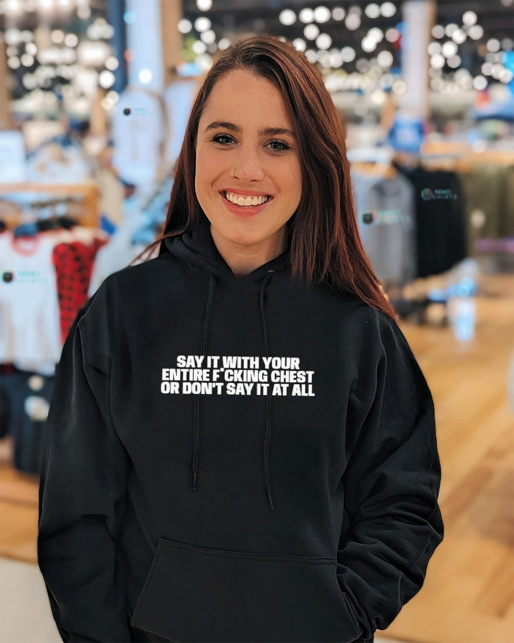 Say it with your entire chest or don’t say it at all PWHL Detroit shirt