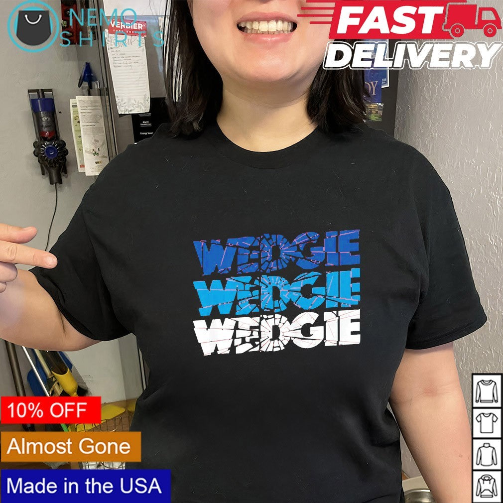 Scott Wedgewood Colorado Avalanche wedgie chant shattered glass shirt