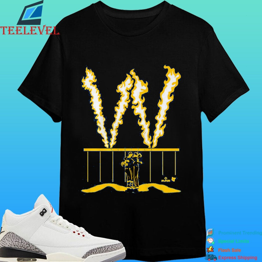 Seattle Mariners Baseball Fire The W Shirt