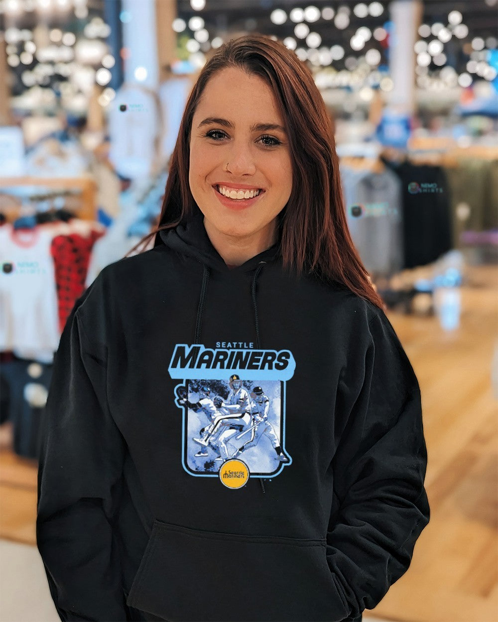 Seattle Mariners Cooperstown graphic shirt