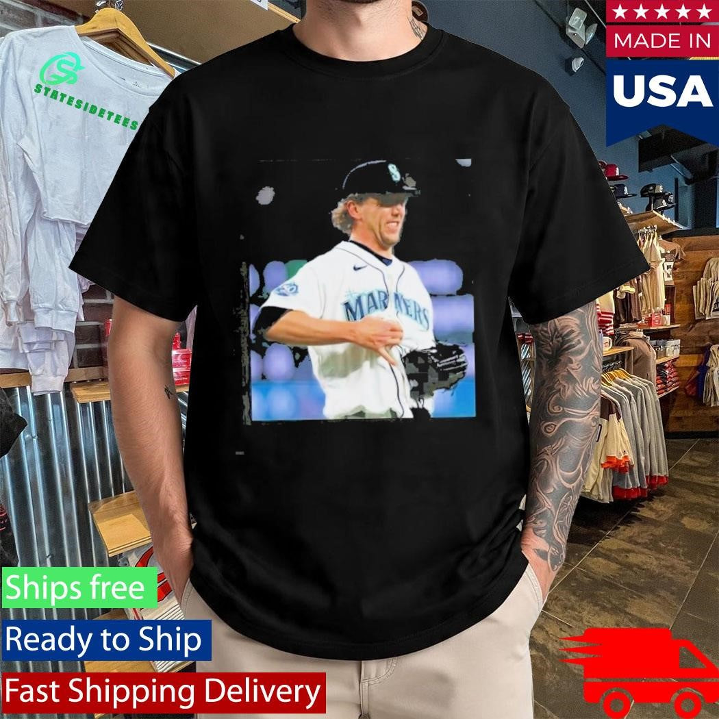 Seattle Mariners MLB Seattle Mariners Mariners Official Catch Ball In Shirt