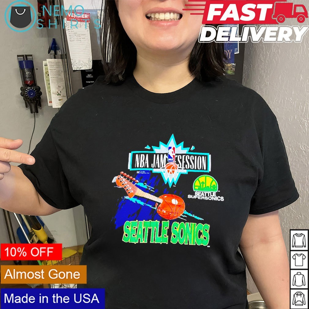 Seattle NBA Jam Session vintage shirt