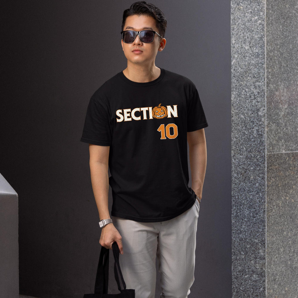 Section 10 Halloween Pumpkin Shirt