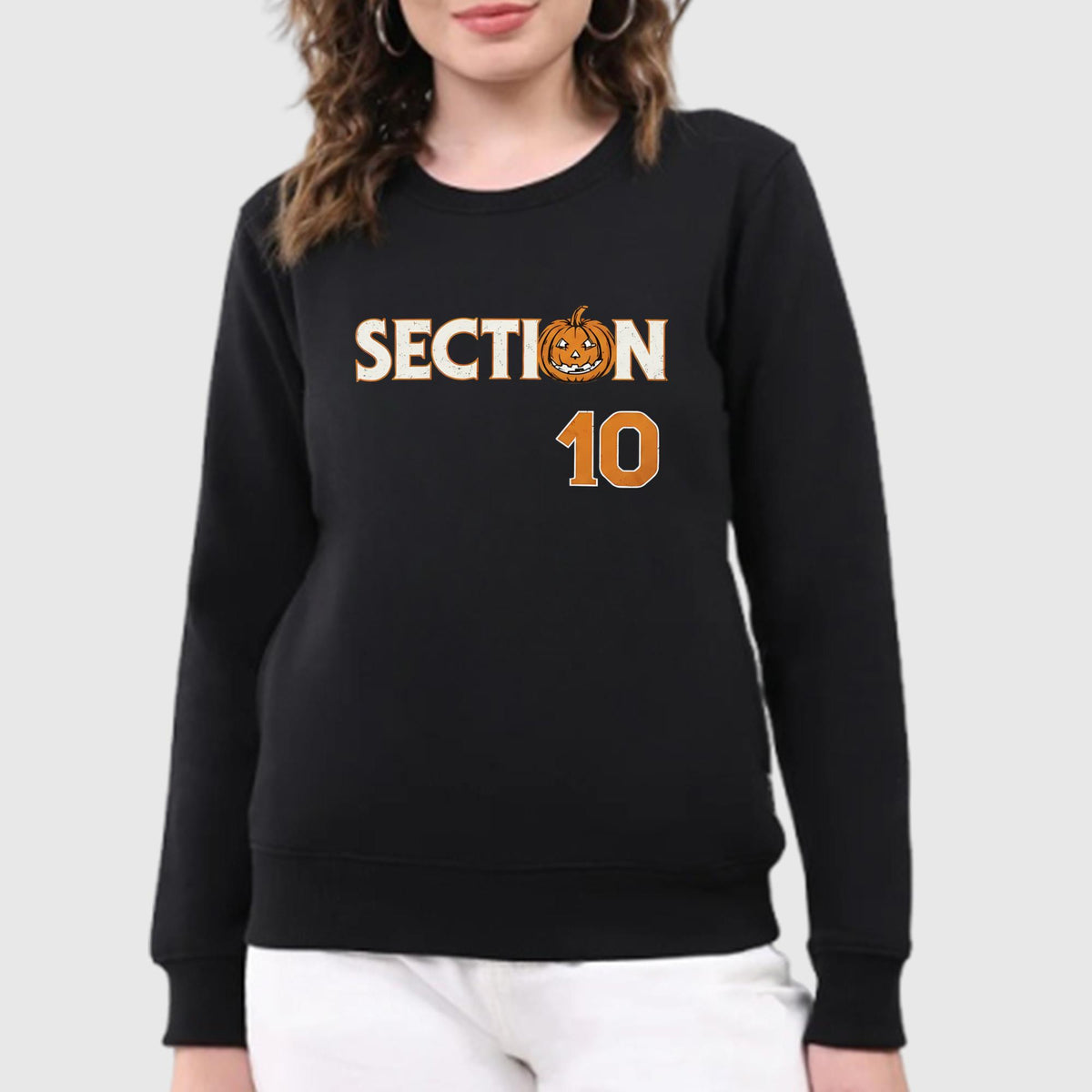 Section 10 Halloween Pumpkin Shirt