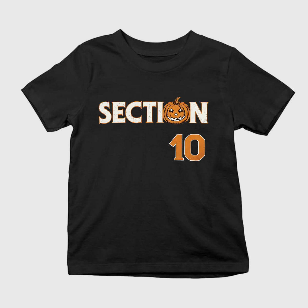 Section 10 Halloween Pumpkin Shirt