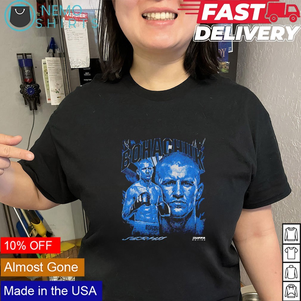 Serhii Bohachuk Zuffa boxing vintage shirt