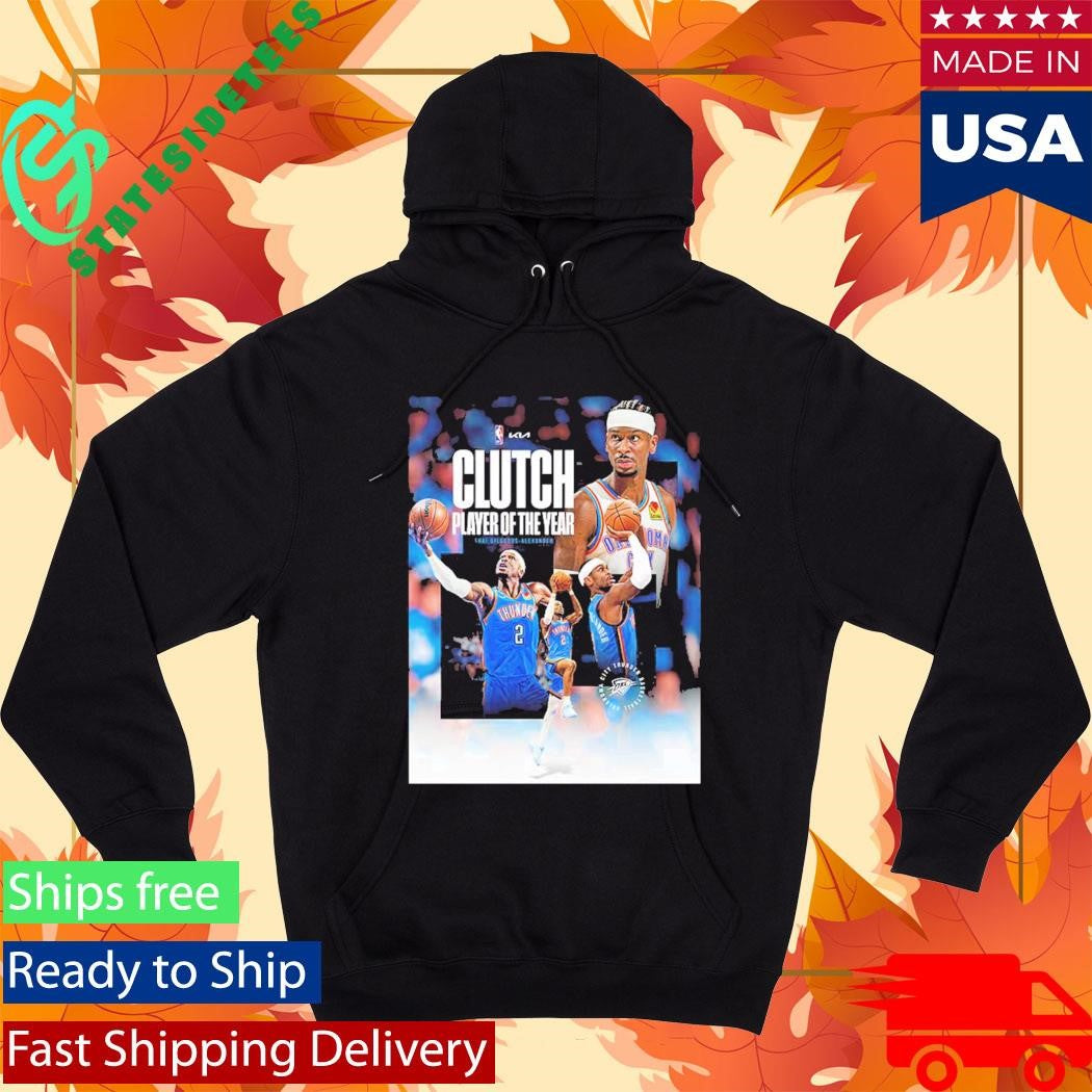 Shai Gilgeous Alexander SGA Clutch Player Of The Year 2026 NBA Season Shirt