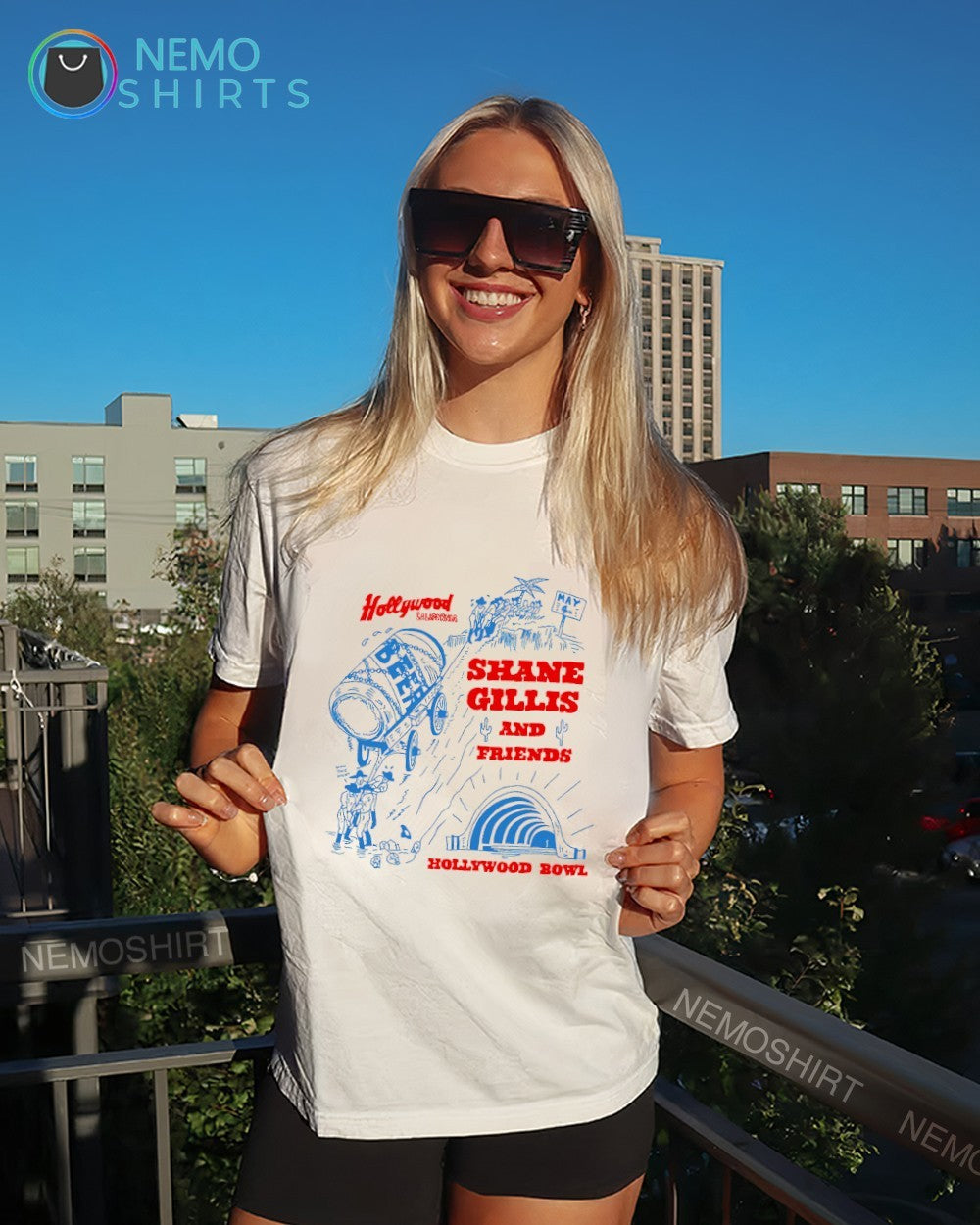 Shane Gillis and Friends Hollywood bowl shirt
