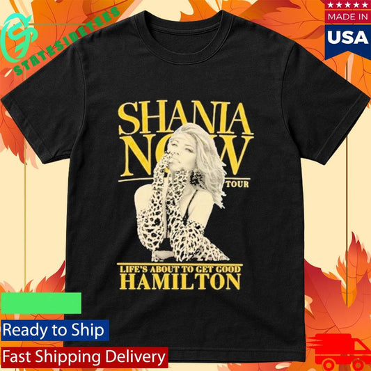 Shania Twain Life’s About To Get Good Tour Shirt