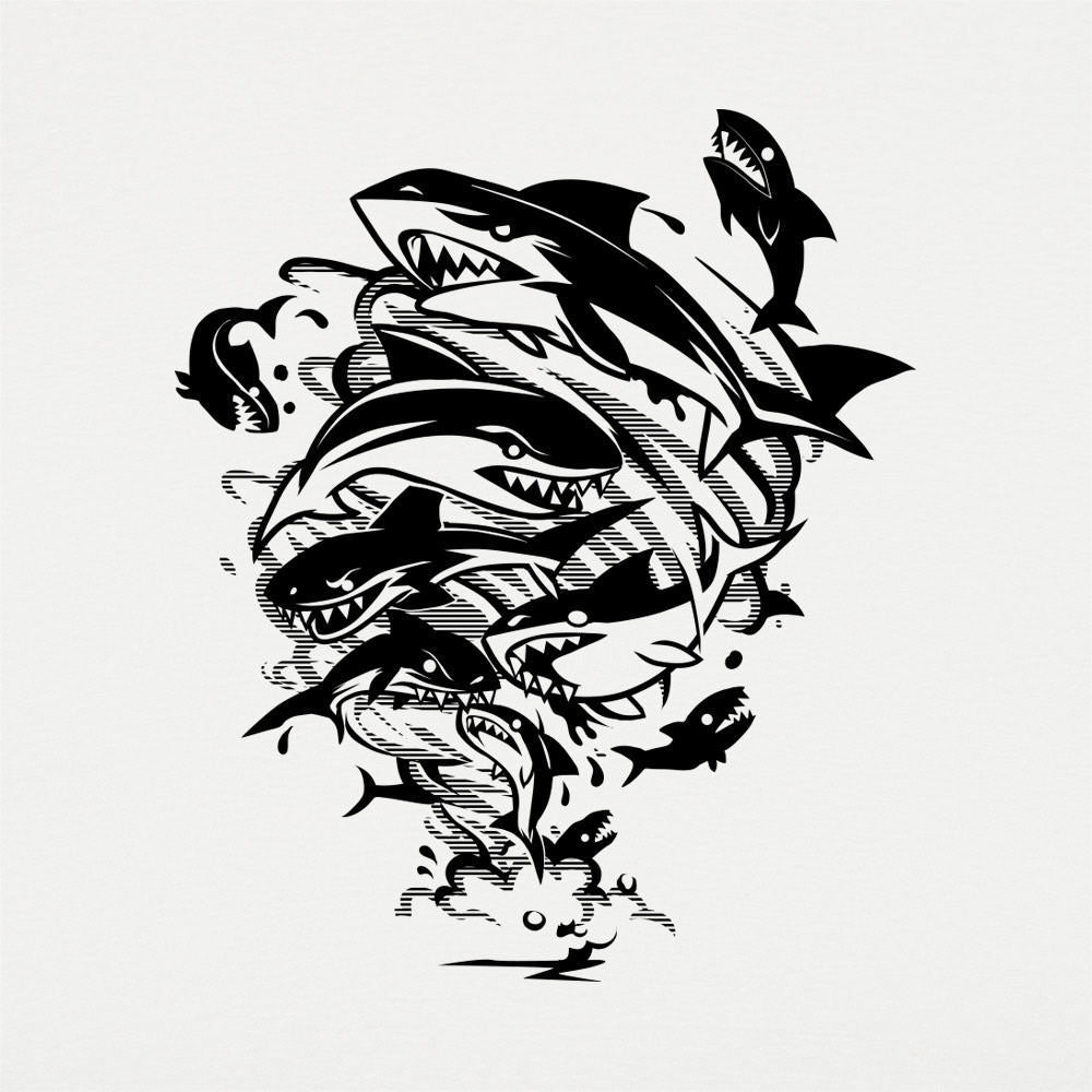 Sharks In A Tornado