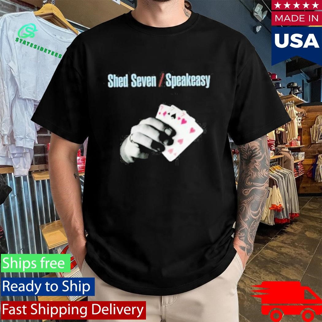Shed Seven Speakeasy Artwork T-Shirt