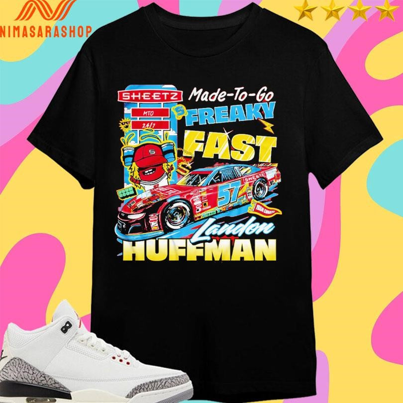 Sheetz Landon Huffman Made-to-Go Freaky Fast Shirts