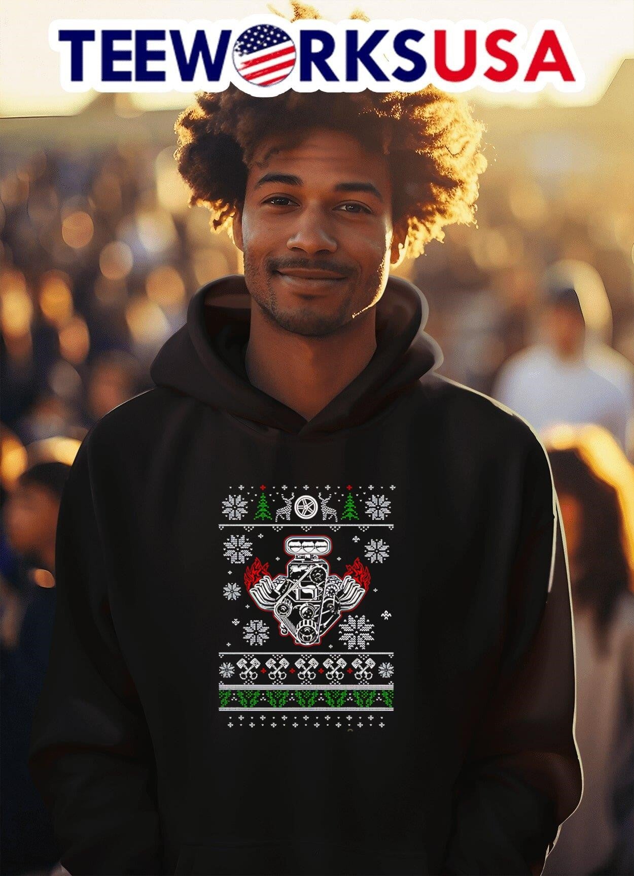 Shifting Gears Matt Parker Car Engine Christmas Shirt