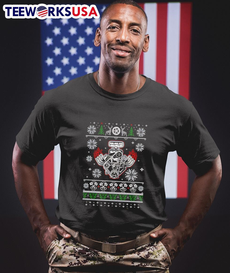 Shifting Gears Matt Parker Car Engine Christmas Shirt